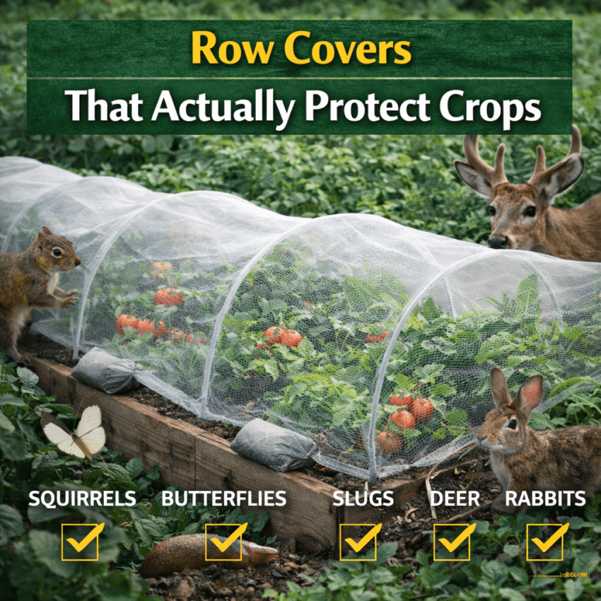 best row cover for vegetable garden