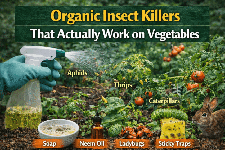 best organic insect killer for vegetable plants