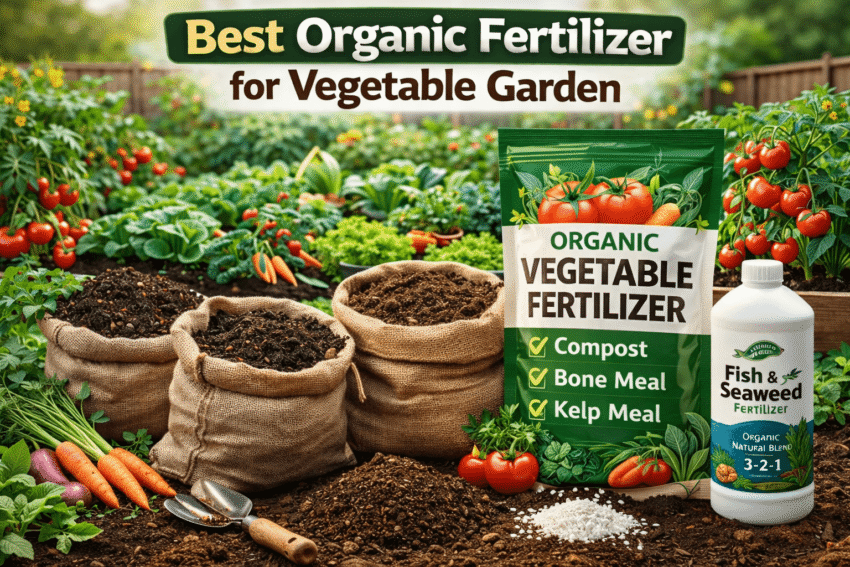 best organic fertilizer for vegetable garden