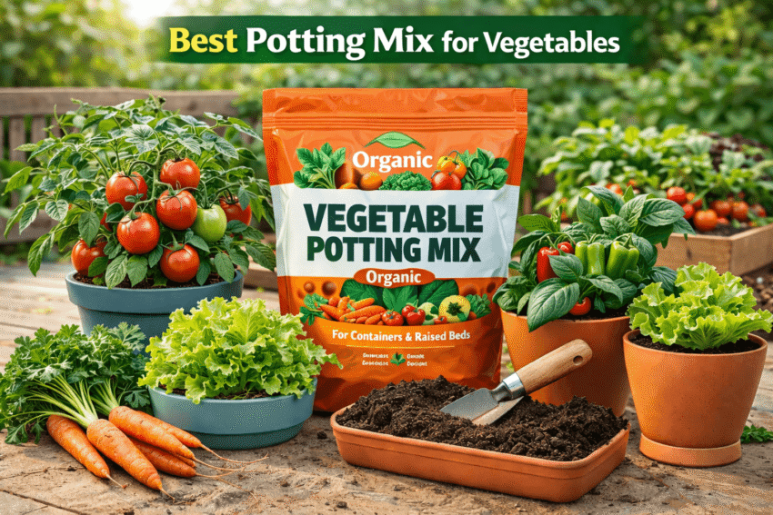 best potting mix for vegetables