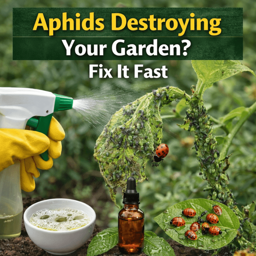 best aphid control for vegetable garden