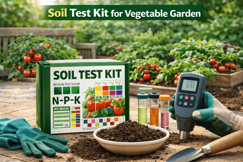 soil test kit for vegetable garden