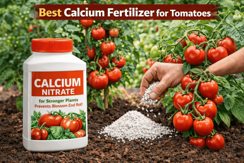 best calcium fertilizer for tomatoes
