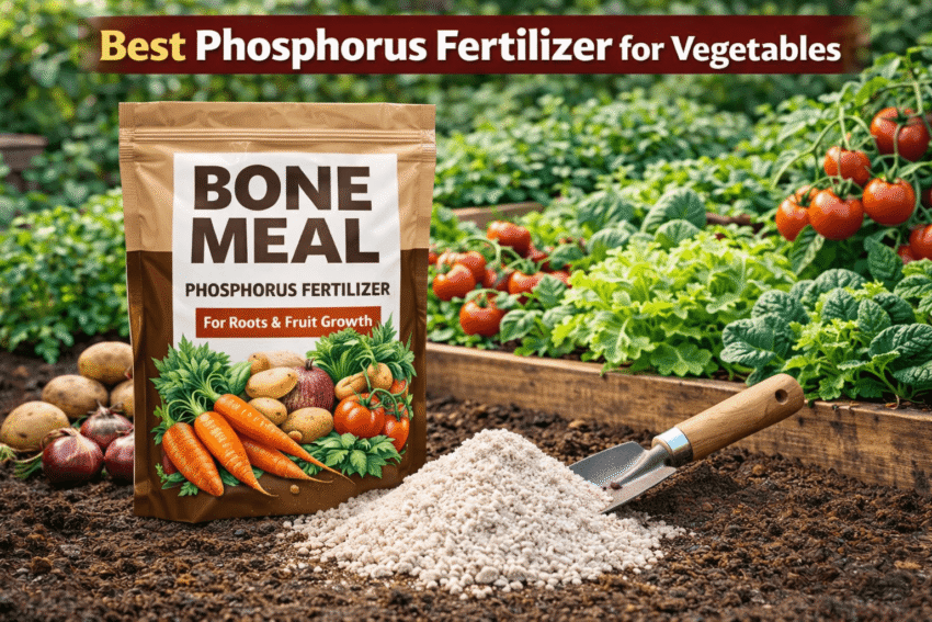 best phosphorus fertilizer for vegetables