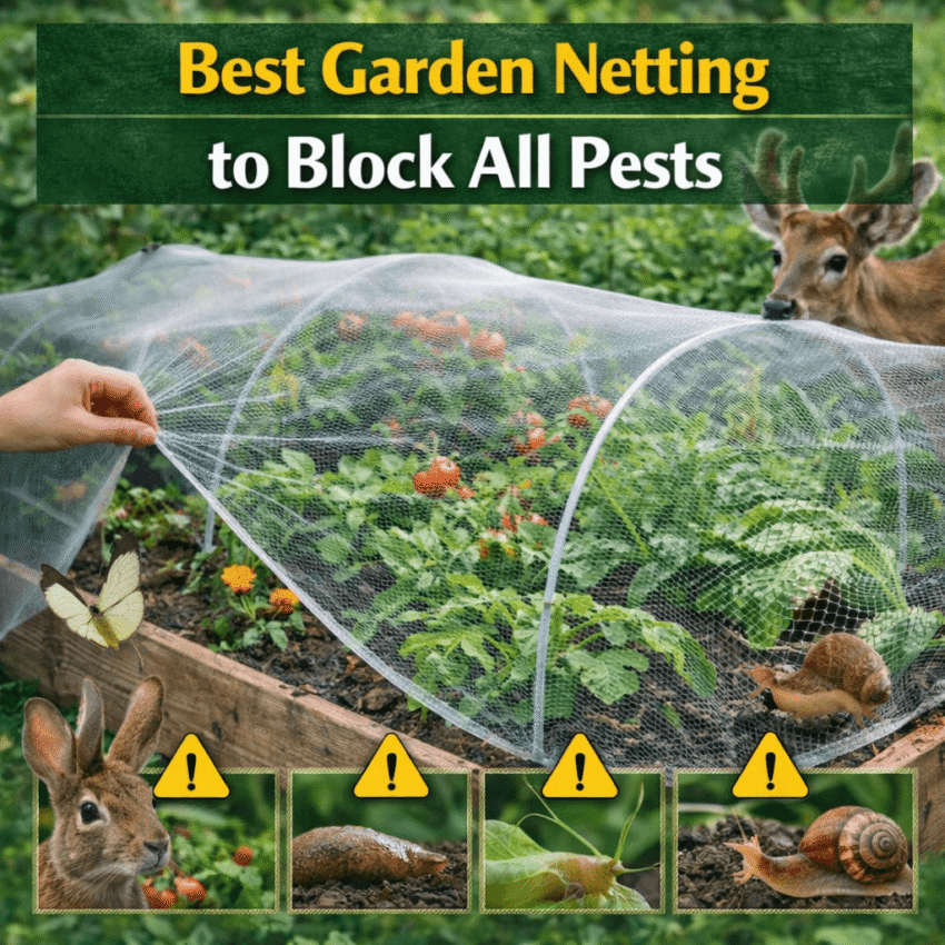 best garden netting for pest protection
